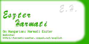 eszter harmati business card